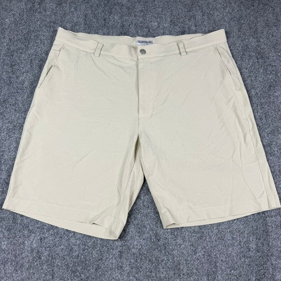 Peter Millar Other - Peter Millar Shackleford Shorts Mens 38 Khaki Performance 4-Way Stretch Golf Tan